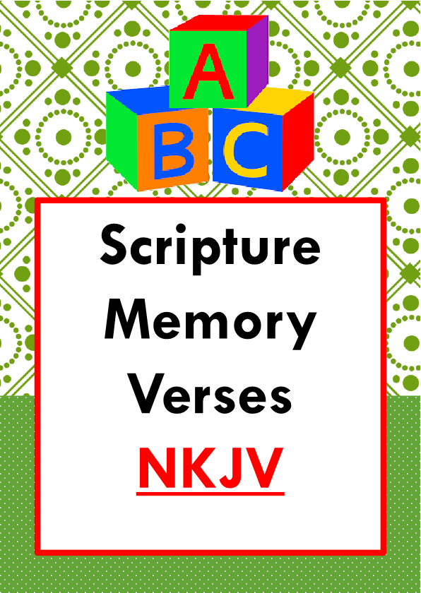 ABC Scripture Memory Verse Cards