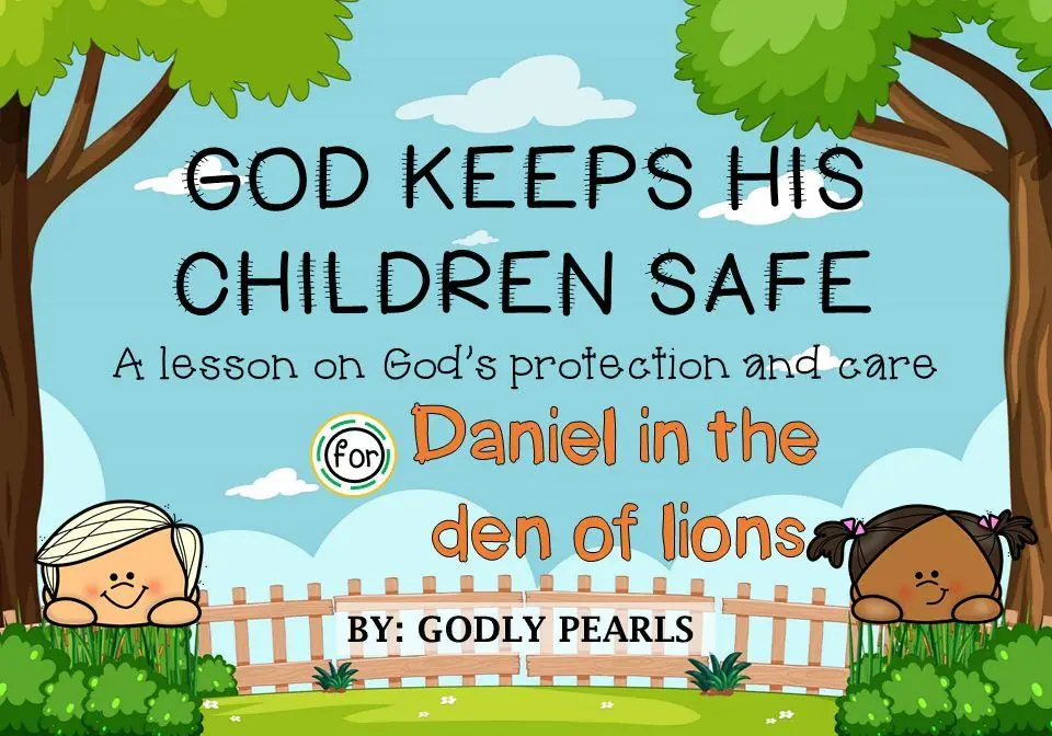 The Story of Daniel in the den of lions