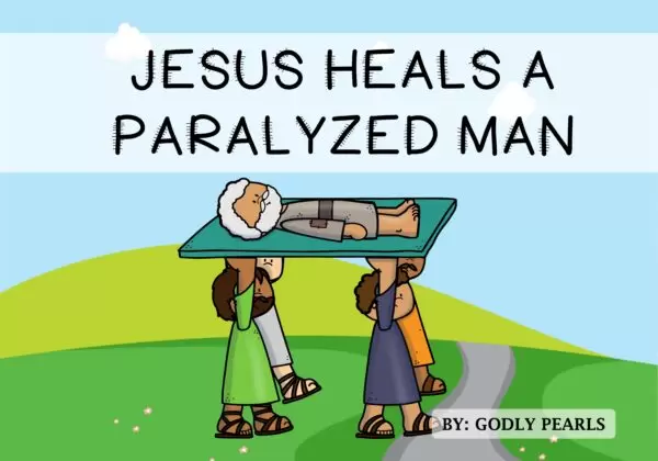 Jesus heals a paralyzed man