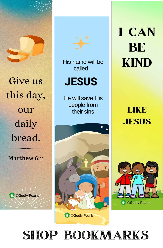 Christian posters, bookmarks, Sunday School games and icebreakers, calendars, bible affirmation cards, Sunday School posters