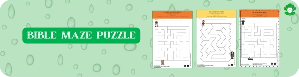 Free bible maze puzzles